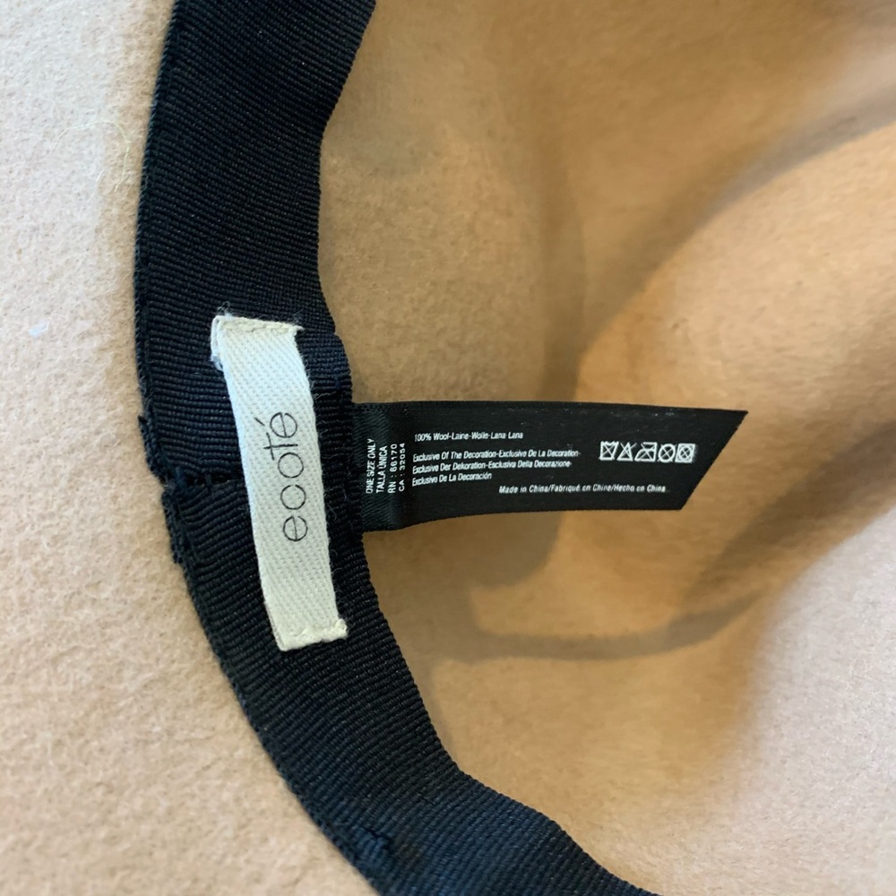 Urban outfitters camel wool boho hat - Picture 3 of 4